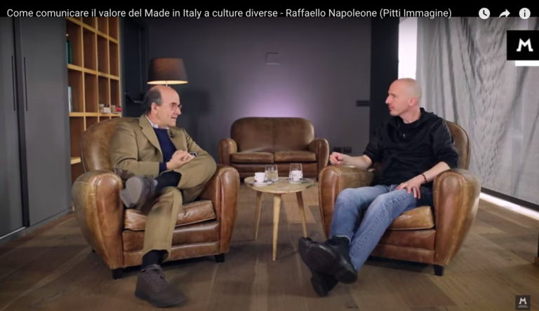 Come comunicare il valore del Made in Italy a culture diverse - Raffaello Napoleone (Pitti Immagine)