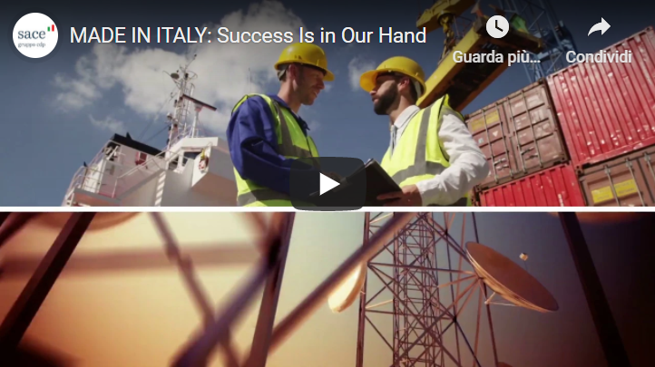 MADE IN ITALY: Success Is in Our Hand - SACE group