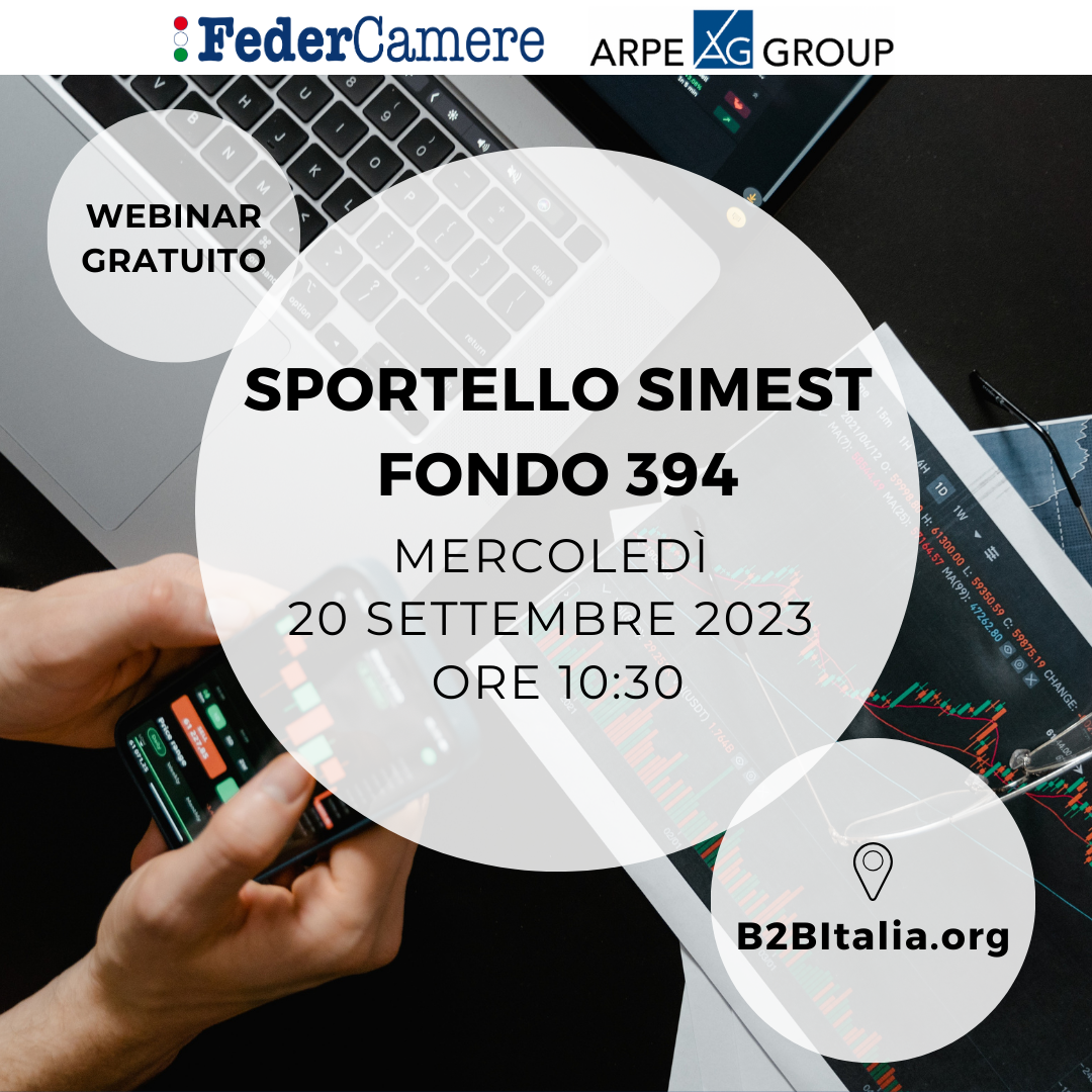 Follow up webinar Sportello Simest - Fondo 394