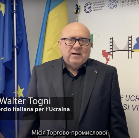 Reconstruction of Ukraine - Dichiarazione Vicepresidente On. Togni