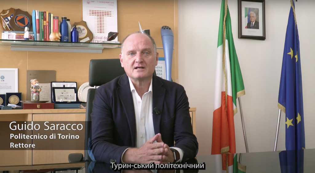 Reconstruction of Ukraine - Intervista Rettore Saracco del Politecnico di Torino